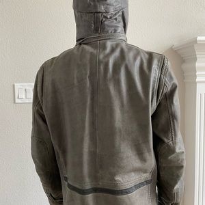 Leather Moto Jacket Strellson size L